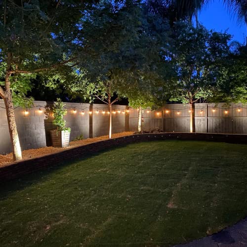 Goodsmann Outdoor String Lights Low Voltage Patio Lights Outdoor Waterproof 10 Pcs Led Decrative Lights Hanging Outdoor Lighting With 50Ft Wire For Party Garden Backyard Decoration #TOP4