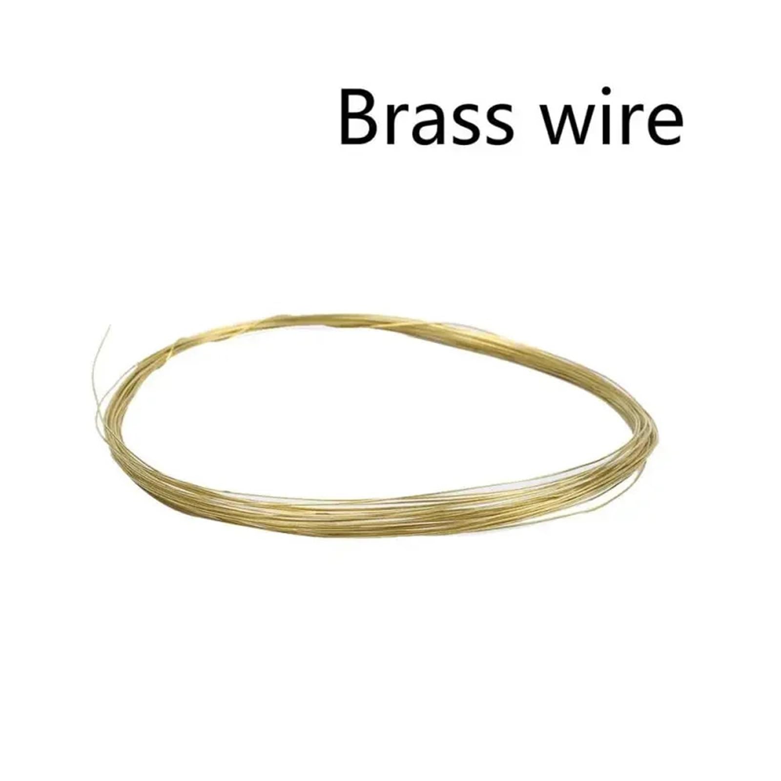 Fili di rame in ottone da 0,1 mm-3,0 mm Filo for perline for colori dorati lunghi 1-100 metri(2.5mm 5m)