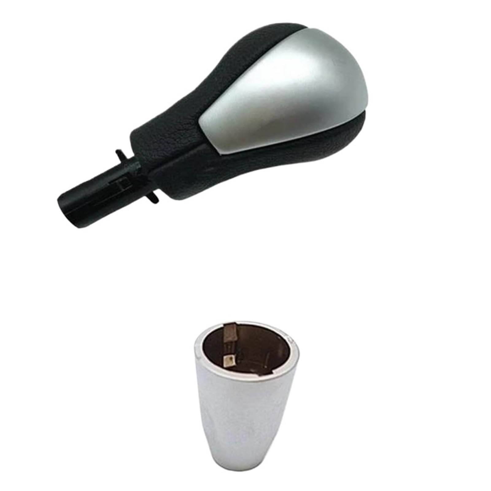 DPEDFVXVMR Gear Stick Head 1PCS for Kia for Forte for Cerato for Koup AT Chrome Gear Shift Lever Knob Replacement Gear Knob