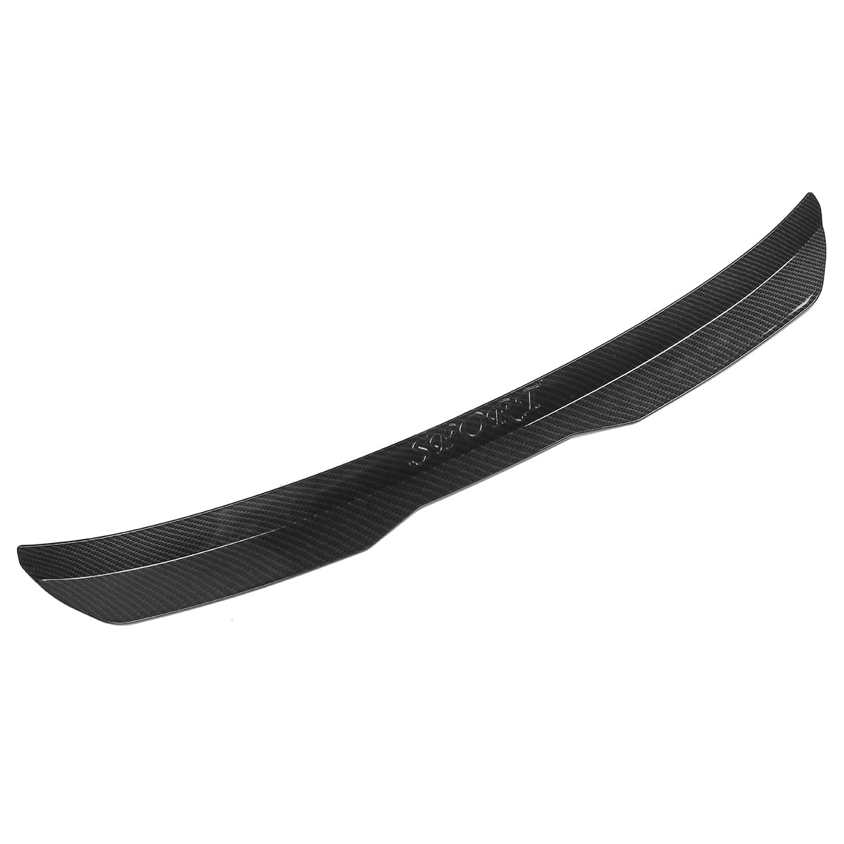 HYRAM Tylny Spoiler bagażnika samochodu pokrywa tylny spojler na góre bagażnika Spoiler skrzydło rozszerzenie pasuje do forda pasuje do Focus MK2 ST 2004-2011 tylny spojler samochodu Spoiler Spojler t