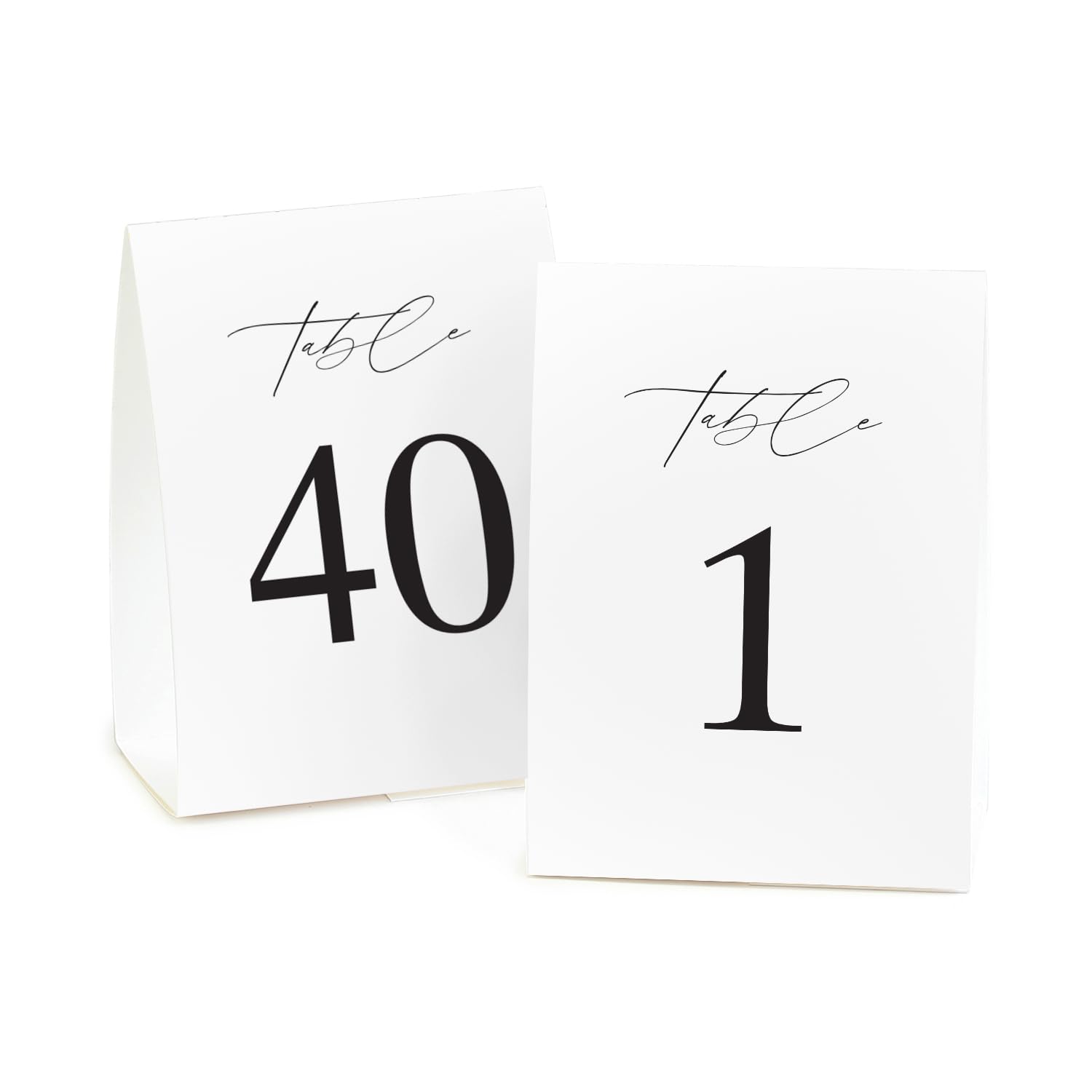 Numéros de table de mariage pour plan de table réussi et fluide - 5