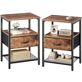 Huuger Nightstand Set...