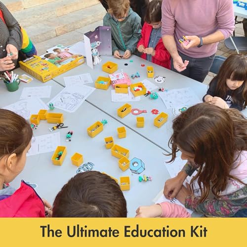 Image of The Off Bits Educational STEM Toys for 6+: Robot Toy Building Sets, 3-in-1 Engineering Kit for Boys and Girls, Build Your Own STEM Building Toys with Endless Possibilities (Educational Kit)