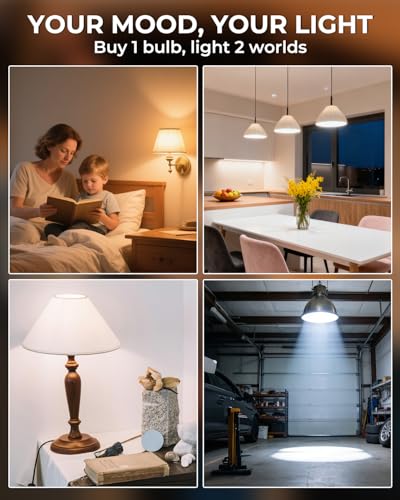 Image of B22 Rechargeable Light Bulb with Remote Control, 3 Color & Dimmable, USB Rechargeable Emergency Light, 2600mAh Battery Up to 24H - No Wiring Needed for Power Cuts, Camping, Stairs(A60, 2 PK)