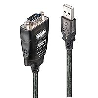 Lindy - Convertitore USB a Seriale RS232 con COM Port Retention