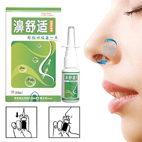 BATYY Spray nasal - 100% Natural Erva Médica Tradicional Chinesa - Atua em 2 Minutos - para o Alívio