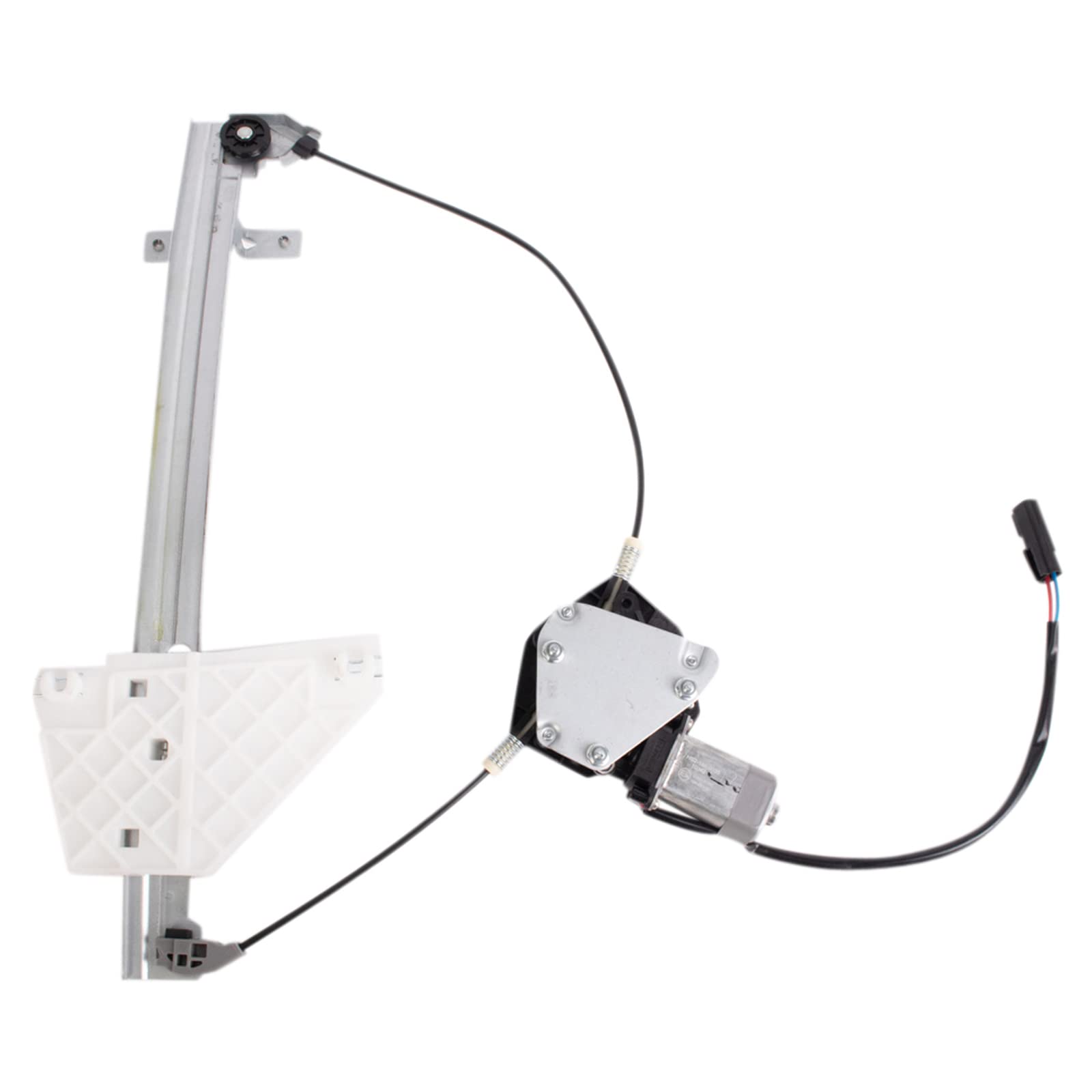 TRQ Rear Right Power Window Regulator &amp; Motor Assembly Passenger Side Compatible with 1999-2000 Jeep Grand Cherokee CH1551108