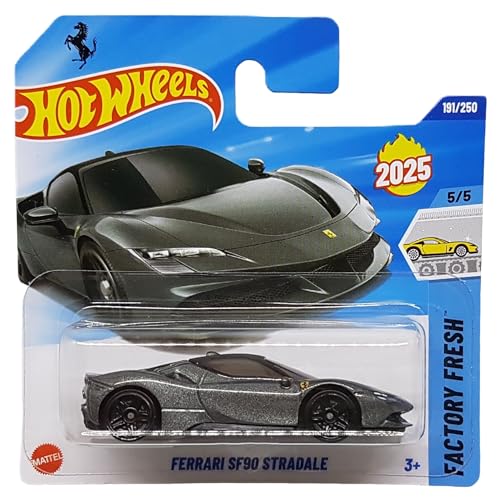 Hot Wheels Ferrari Stradale Supersport - Factory Fresh 5/5 Short