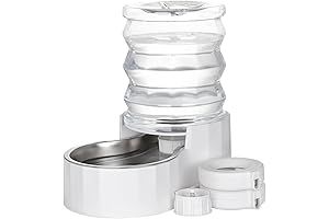 RIZZARI Upgraded 5-Gallon Gravity Dog Water Bowl Dispenser
