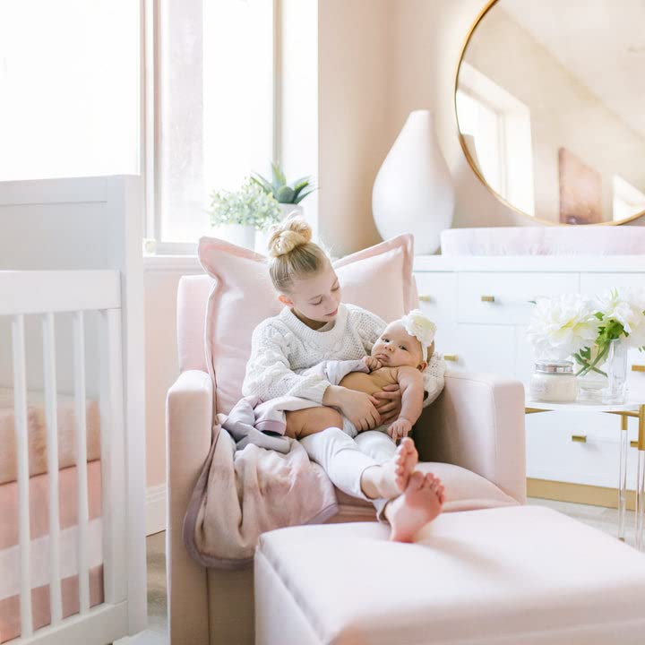 Image of Oilo Crib Sheet, Breathable Turkish Cotton Jersey Fitted, 300 Thread Count, Machine Washable, Designed for Standard Crib Mattresses and Toddler Beds (28 inch x 52 inch x 9 inch), (Sandstone)