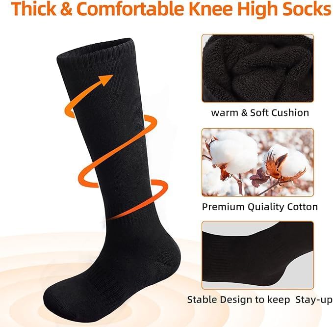 Winter Thermal Socks Lifestyle View