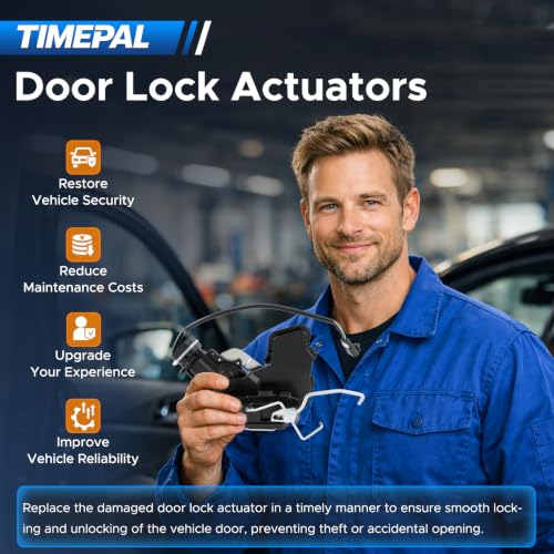 Image of Front Left Driver Door Lock Actuator Compatible with Toyota Camry 1997-2001 | Front Driver Side Door Lock Actuator for Camry 1997 1998 1999 2000 2001 Replaces 69304AA030 69304AA010 6930433030 6930433020