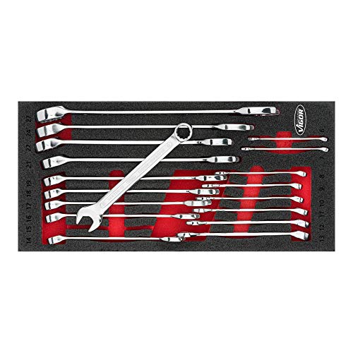 Clé à anneau Vigor V6723 pour module d'outillage 1/3+ de servante