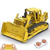 MOC-83756 Technik Ferngesteuert Bulldozer Modell, Maße Bausteine Auto (B/T/H): 50/18/21 CM, 1583 Teile, Technik Modellbausätze werden gründlich getestet, damit jedes Bauset den höchsten globalen Sicherheits- und Qualitätsstandards entspricht. Das Modell ist lizenziert und entworfen von Mani91.
