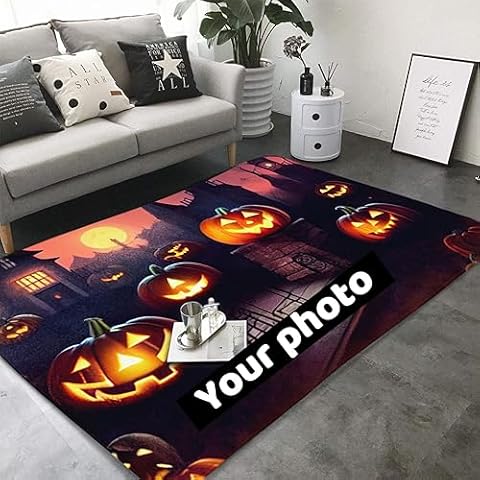 Custom Non-Slip Washable Flannel Rugs Cover