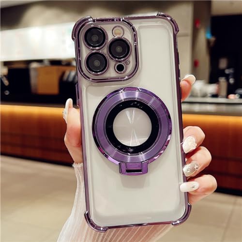 Support magnétique étui iPhone 14 Pro Max avec protection d'objectif