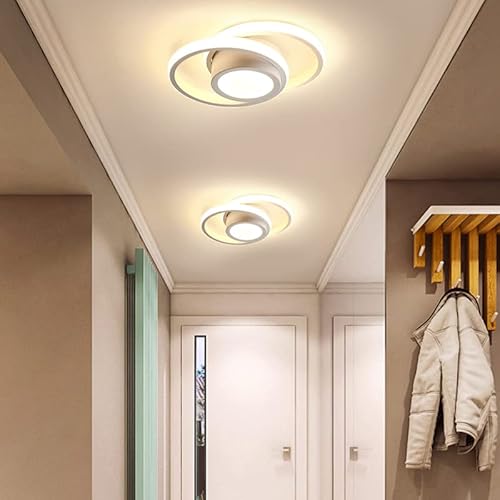 Home-Neat Lustre Moderno, Lâmpada de Teto LED Acrílico Tricolor 110-220V Para Sala De Estar/Varanda/