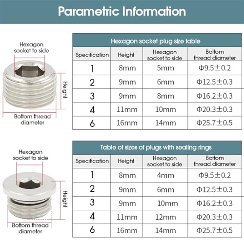 Bouchon hexagonal laiton 1/4 pour circuit pneumatique - 8