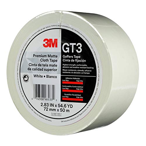 Image of 3M 98533 Tape GT3 72 mmx50 M 11 mil, White