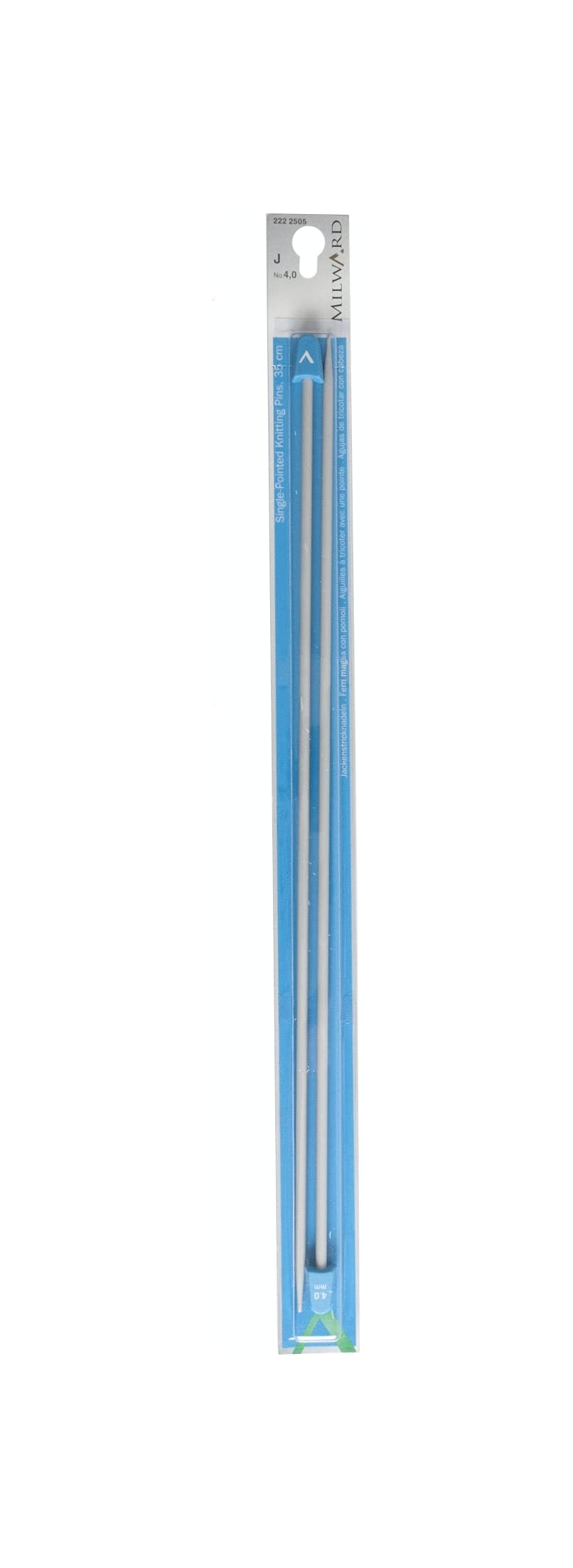 Single Point Knitting Needles, 35cm, 4.0mm