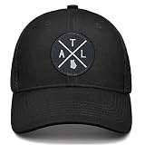 ATL Atlanta Trucker Hat for Men & Women & Unisex Mesh Unite State City Adjustable Baseball Cap