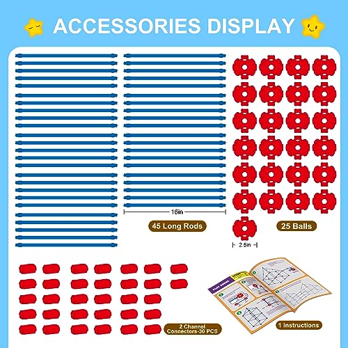 Springflower SFFORT1002ND Fort Building Kit For Kids,Stem Construction Toys thumb #4