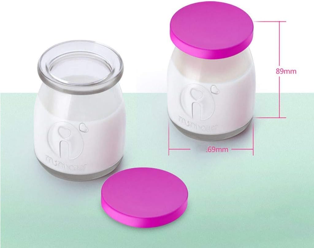 Electronic Yogurt Maker With Automatic Cooling Yogurt Maker | Glass Container Diet Friendly Yoghurt Maker 24 Hour