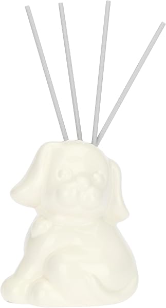 THUN Diffusore Aromatico in Ceramica a Forma di Cane, 100 ml, 16x8x24 cm, Made in CN - 2