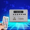 MP3 Decoder, DC 12V Bluetooth MP3 Decoder Board Audio Module USB SD TF FM Radio Lossless WMA/WAV(12V Bluetooth Black Edition)