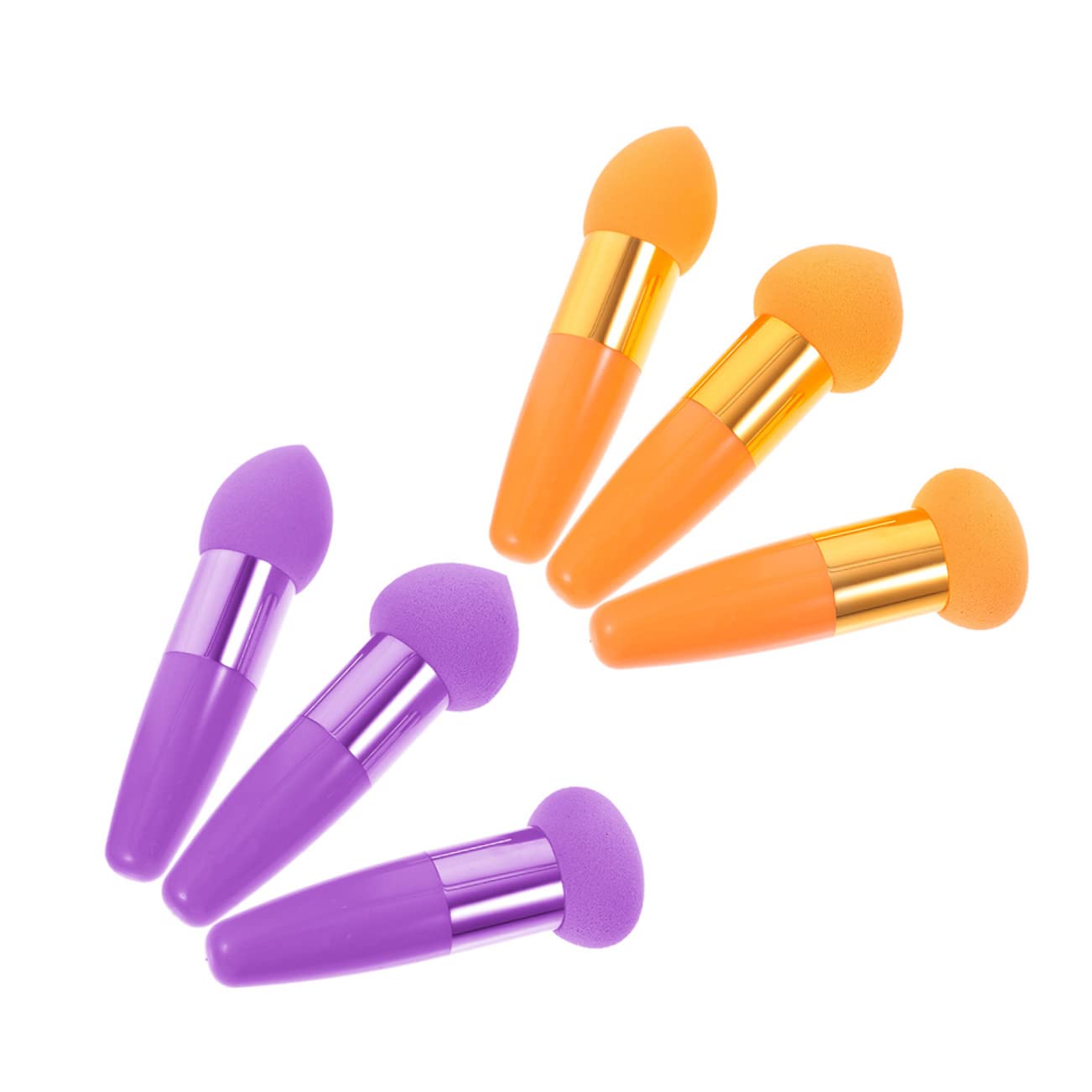 POPETPOP 30pezzi Spugnette Makeup Portatili Strumenti Cosmetici Versatili Per Applicazione Fondotinta e Trucco Lavabili e Riutilizzabili Per Uso Quotidiano e Professionale