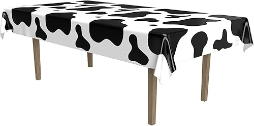 Beistle - Decoración de fiesta con estampado de vaca