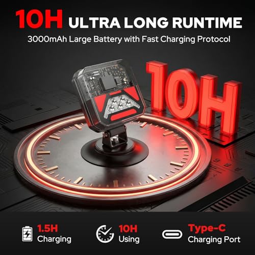 Image of 2026 NewGen π-ππ-π Wireless Trailer Lights, 110 Adjustable Wireless LED Trailer Lights Magnetic, Rechargeable 10H of Use 165FT Ultra-Long Range Tail Light Lenses for Trucks RV Camper Boat Caravan