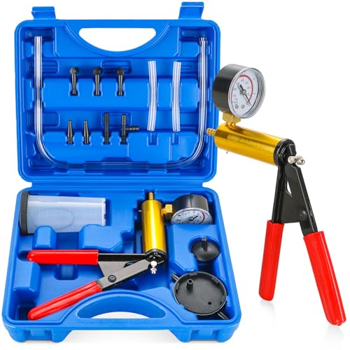 NYXOVA 2 in 1 Handheld Vacuum Pump Brake Bleeder Kit for...