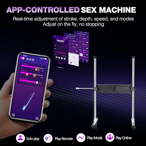 Image of Hismith Servok 2.0 Pro, Upgraded Wireless Console Remote and Intelligent App Control, Premium Sex Machine with KlicLok System