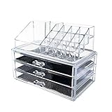 Makeup Organizer, Nuvita Clear Acrylic Cosmetic Organizer