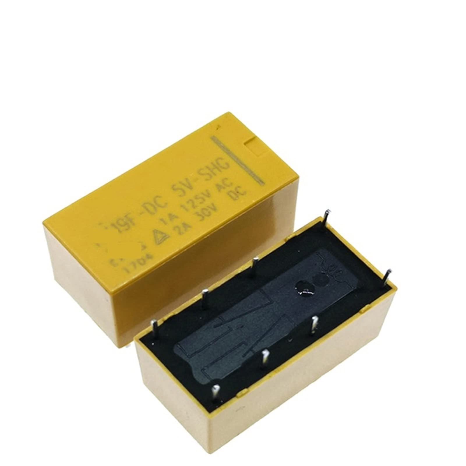 QEFHSVVZE 10Pcs Relay HK19F-DC5V-SHG HK19F-DC 5V-SHG 5V 12V 24V HK19F DIP8