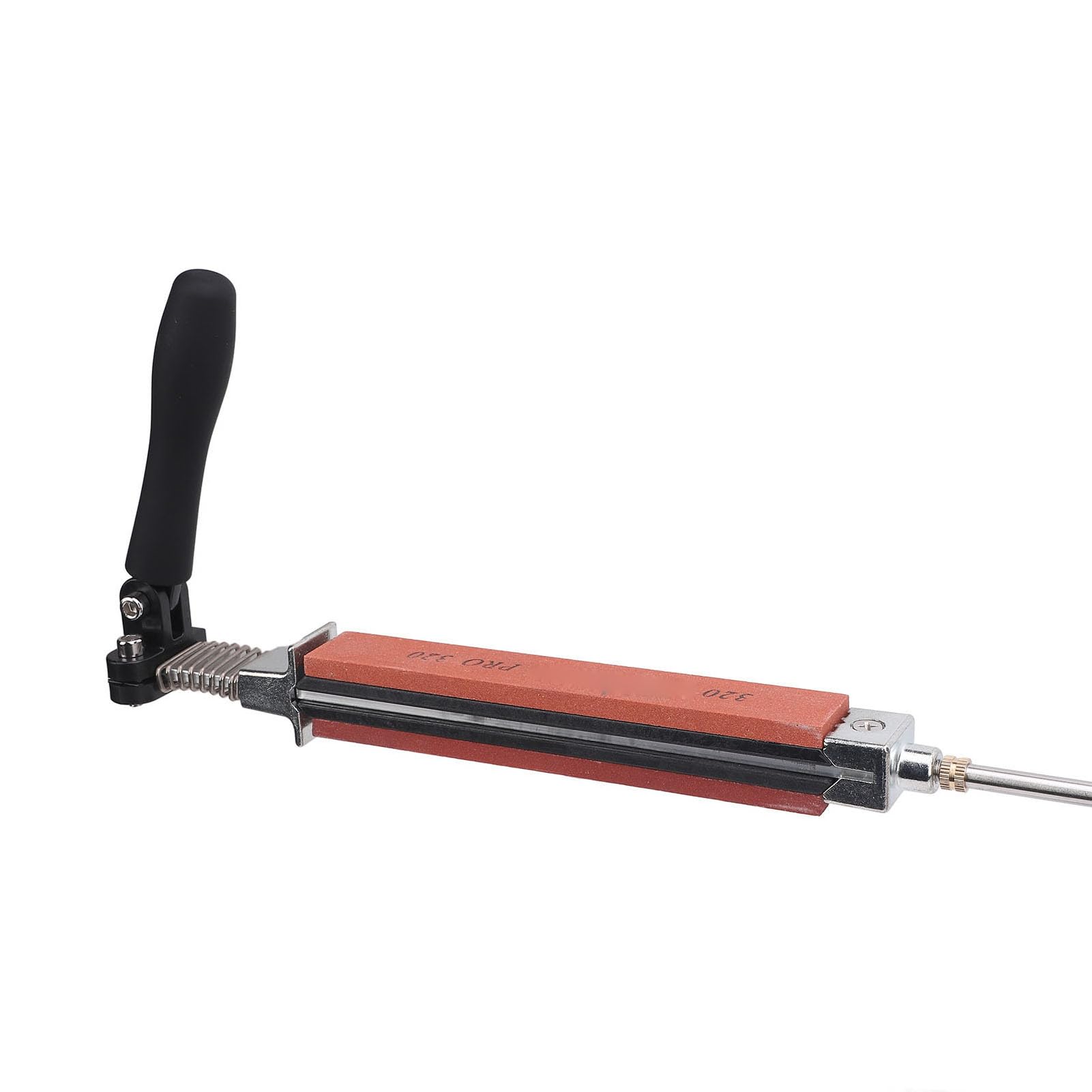 Kit per Affilare 6 Coltelli per Pietra Affilatore Reversibile a 360° con Corpo in Alluminio Pressofuso e Bloccaggio Rapido per Coltelli da Chef da Cucina