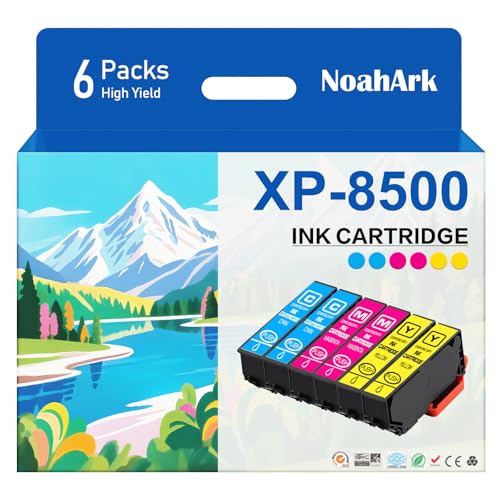 Cartouches d'encre Epson 312 XL NoahArk reconditionnées pack de 6 pour imprimante XP-8500