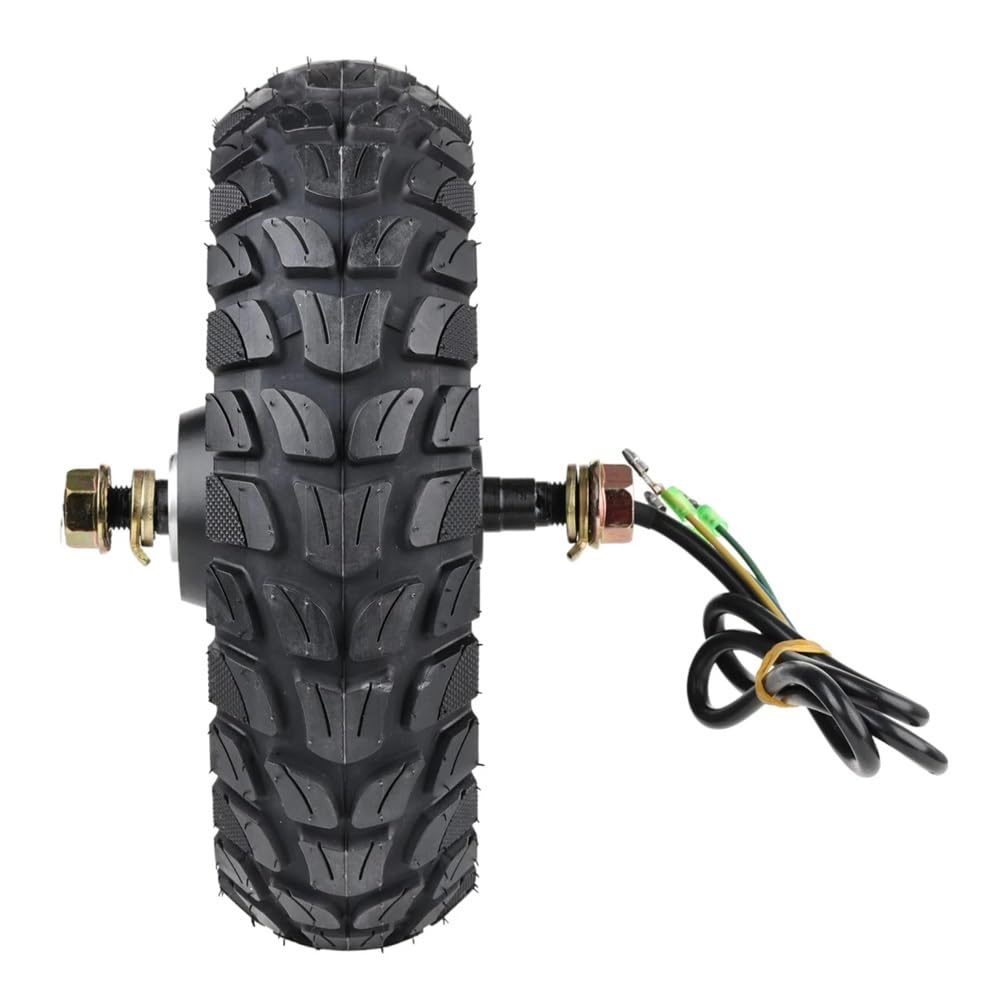 Moteur de Roue arrière 48 V 800 W, Assemblage de Moteur 10 Pouces avec Pneu Gonflable 10 × 2,75-6,5 for Scooter électrique KUGOO G2 Pro. Pièces