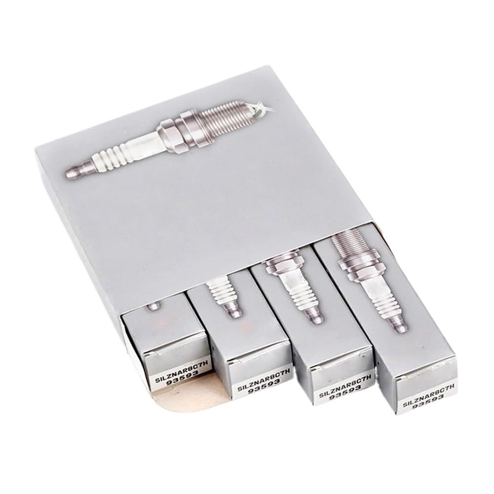 Candele di accensione Iridium Platinum Spark SILZNAR8C7H 93593 per Wingbo 1.0T per Fiesta 1770305