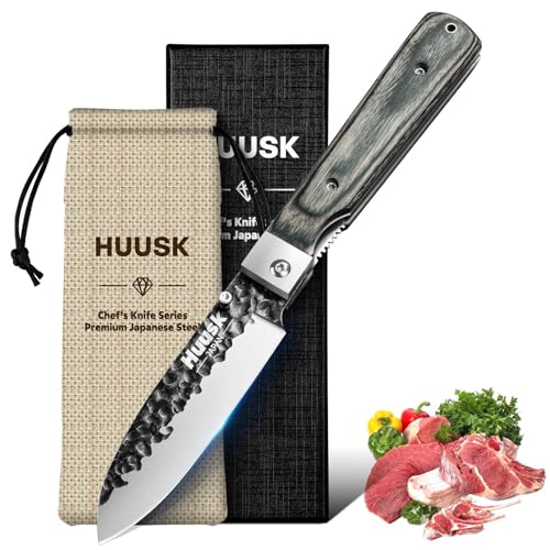 Huusk Folding Santoku Knife
