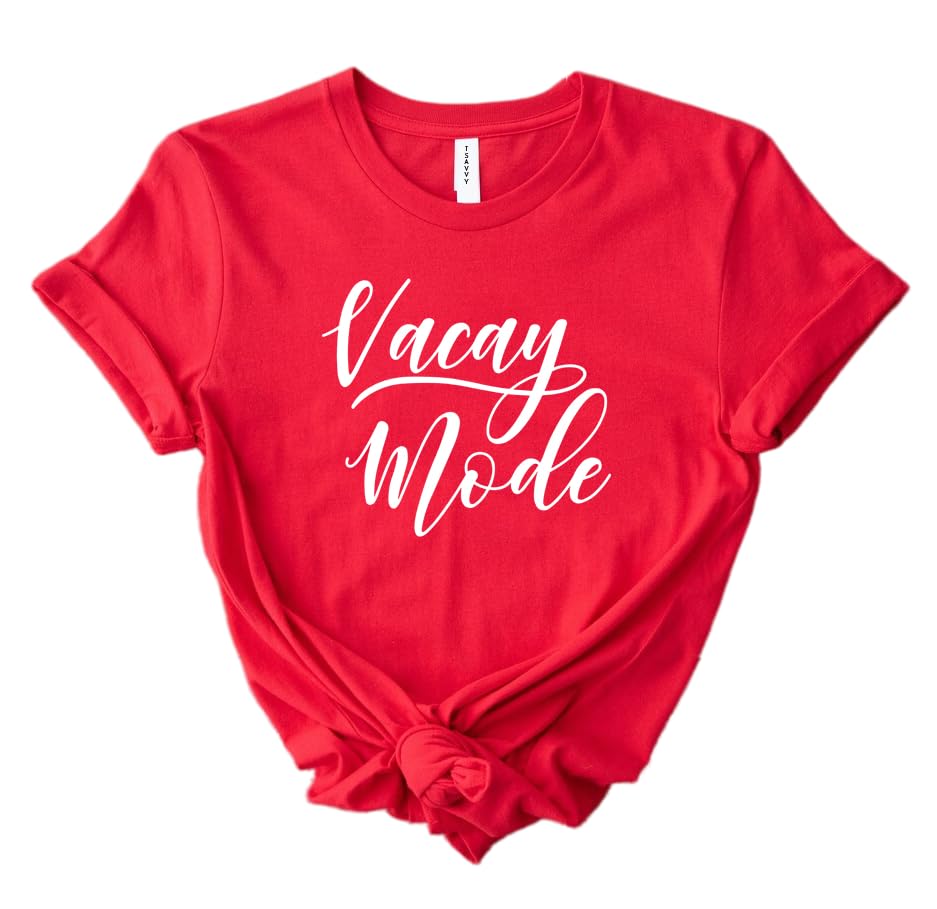 Image of Vacay Mode T-Shirts for Your Family & Friends - Vacation T-Shirts