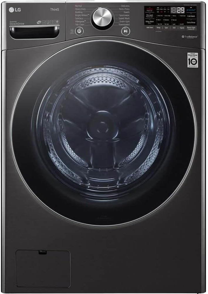 LG WM4200HBA / WM4200HBA / WM4200HBA 5.0 Cu. Ft. Mega Capacity Smart wi-fi Enabled Front Load Washer with TurboWash 360 and Built-in Intelligence - Thumbnail 4