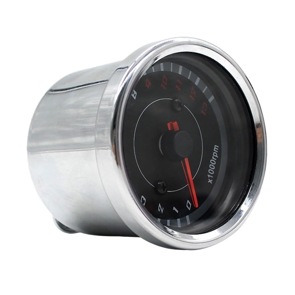 Tacómetro Universal De 12V CC Para Motocicleta, Con Retroiluminación LED, Piezas Reacondicionamiento Contador REV 1000RPM, Para