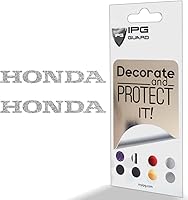 Vista 14 de IPG Adhesivos de vinilo compatibles con el logotipo de Honda de 6 pulgadas (2 unidades) de fibra de carbono, cubierta de fibra de carbono, juego