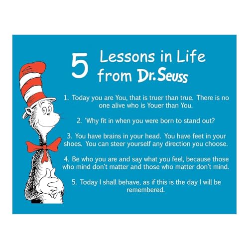 5 Lessons in Life Wall Art