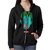 KOBT Women's Tyler The Creator Full Zip Sweatshirt Jackets Black Size L