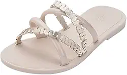 Chinelo Feminino Rasteira + Bolsa Metalizada Golden Melissa