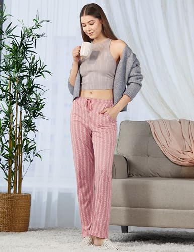 Image of Van Heusen Relaxed Fit Functional Pocket Ultra Soft Allover Print Lounge Pants - Available in Pack of 1 & 2
