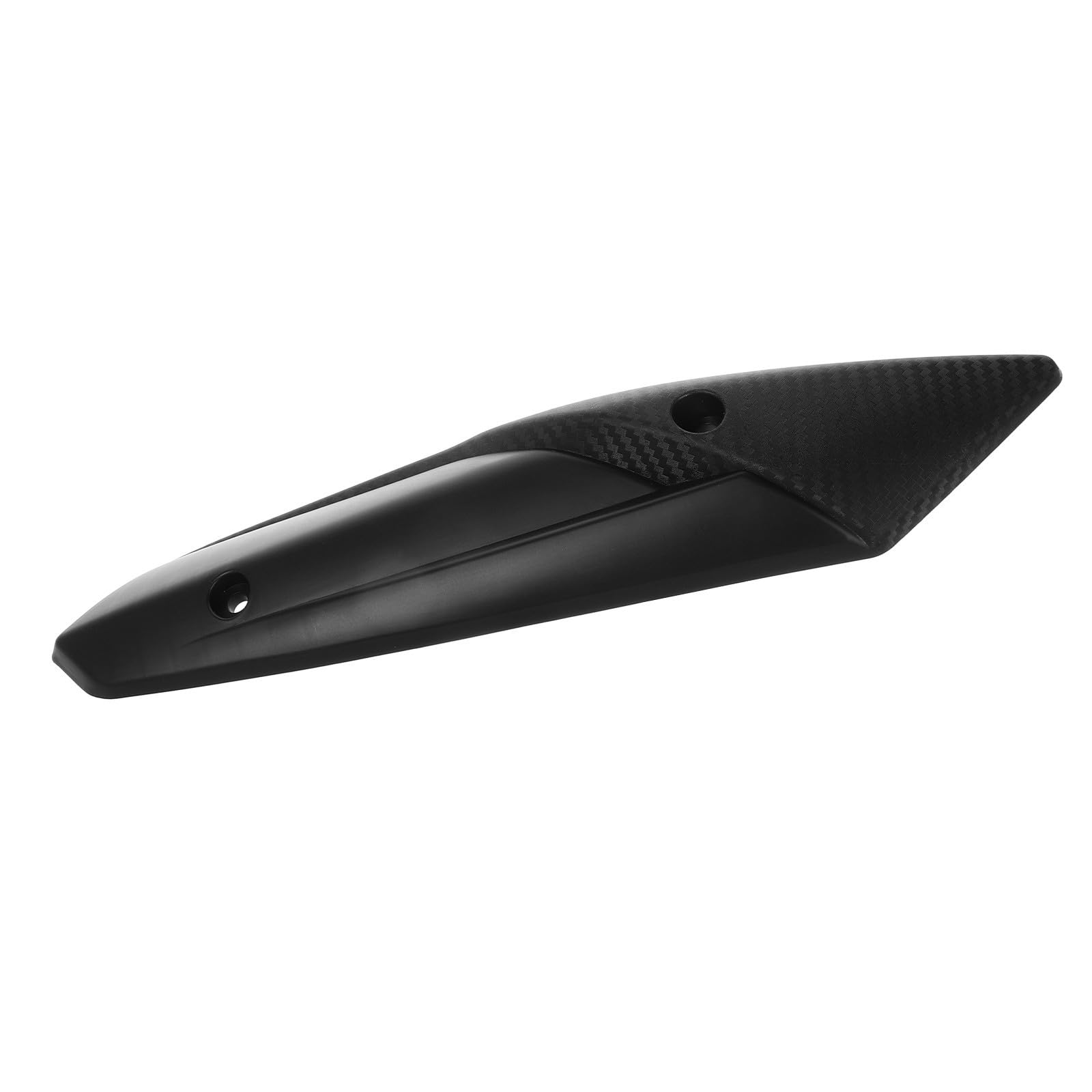 Protector térmico de escape negro de fácil instalación para modificación de motocicleta 8